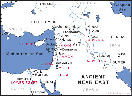 Map Ancient Near East 